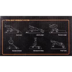 Merco Ellipse Discs klouzavé disky černá