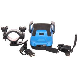 Merco Expert držák na mobil s powerbankou modrá