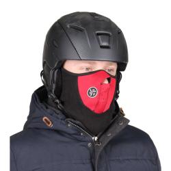 Merco Face Plus zimní maska červená