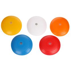 Merco Flat Disc vytyčovací mety sada 5x8 ks mix barev