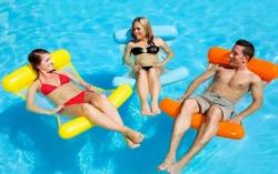 Merco Float Mono nafukovací lehátko modrá POUZE 1 ks (VÝPRODEJ)