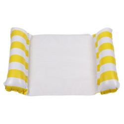 Merco Float Stripe nafukovací lehátko žlutá Merco Float Stripe nafukovací lehátko žlutá