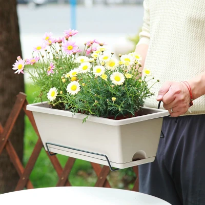 Merco Flora terakota truhlík s podmiskou