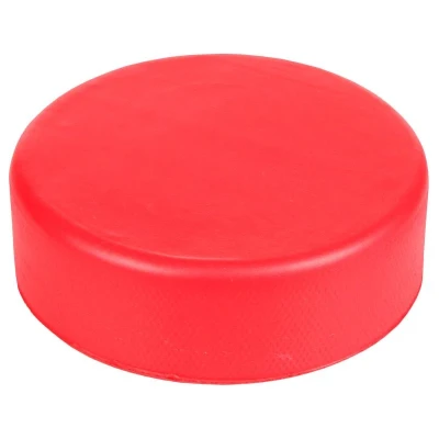 Merco Foam Puck měkký hokejový puk červená POUZE 1 ks (VÝPRODEJ)