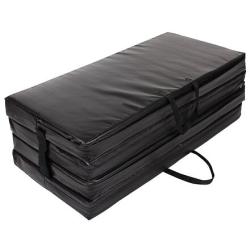 Merco FoldMat 6 skládací gymnastická žíněnka černá