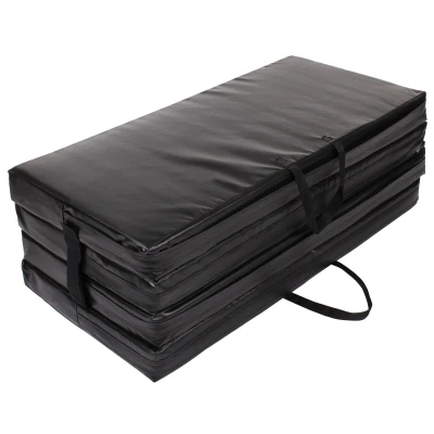 Merco FoldMat 8 skládací gymnastická žíněnka černá