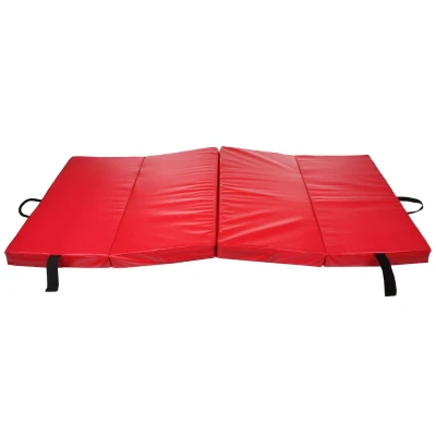 Merco FoldMat 8 skládací gymnastická žíněnka červená