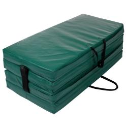 Merco FoldMat 8 skladacia gymnastická podložka zelená