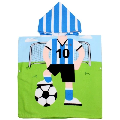 Merco Football dětské plážové pončo Merco Football dětské plážové pončo