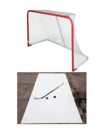Merco Goal branka + WINNWELL Shooting Pad Extreme 3 m deska