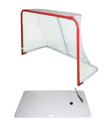 Merco Goal hokejová branka + Merco Shooting Pad XXL hokejová deska