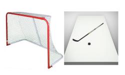 Merco Goal hokejová bránka, skladacia + Sport365 strelecká doska 150x75x0,5 cm Merco Goal hokejová bránka, skladacia + Sport365 strelecká doska 150x75x0,5 cm