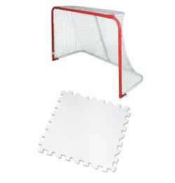 Merco Goal hokejová bránka, skladacia + Winnwell Dryland Tiles (10ks) strelecká doska Merco Goal hokejová bránka, skladacia + Winnwell Dryland Tiles (10ks) strelecká doska