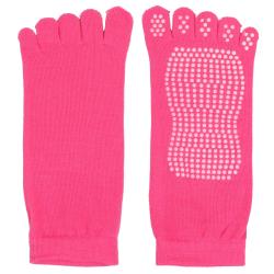 Merco Grippy S1 ponožky na jógu, prstové růžová