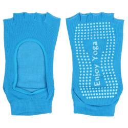 Merco Grippy S2 ponožky na jógu, bezprsté modrá