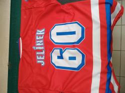 Merco hokejový dres ČSSR 1976 replika červená - velikost XS, POTISK 60 JELÍNEK POUZE XS (VÝPRODEJ)