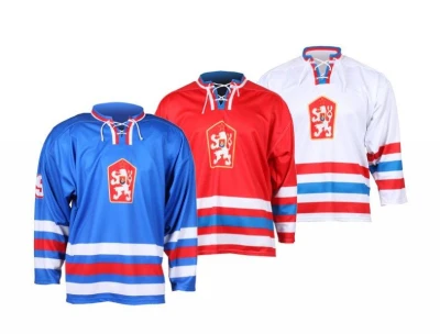 Merco hokejový dres ČSSR 1976 replika - vlastní potisk Merco hokejový dres ČSSR 1976 replika - vlastní potisk