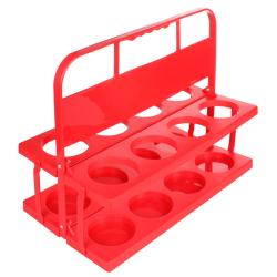 Merco Holder 8 plastový nosič fliaš červená