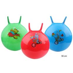 Merco Hom Jump skákací gymnastický míč zelená POUZE 65 cm (VÝPRODEJ)