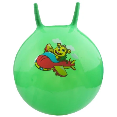 Merco Hom Jump skákací gymnastický míč zelená POUZE 65 cm (VÝPRODEJ)