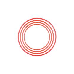 Merco HP kruh překážkový červená