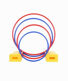 Merco HP kruh překážkový modrá POUZE 70 cm (VÝPRODEJ)