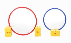 Merco HP kruh překážkový modrá POUZE 70 cm (VÝPRODEJ)