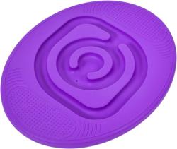 Merco Hra balanční deska ovál s kuličkovým bludištěm fialová