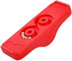 Merco Hra balanční senzorická deska s dráhou pro kuličky 2v1 červená Merco Hra balanční senzorická deska s dráhou pro kuličky 2v1 červená