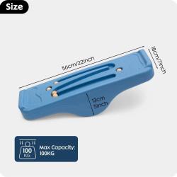 Merco Hra balanční senzorická deska s dráhou pro kuličky 2v1 zelená