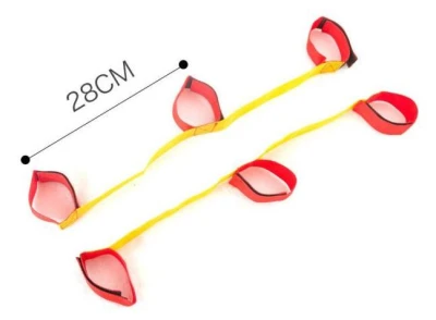 Merco Hra Walking týmová koordinační pásy 150cm set 1 pár (10 poutek)