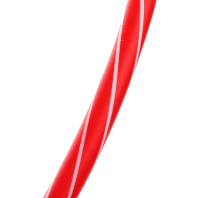 Merco Hula Hoop Aero 90 červeno-bílá gymnastická obruč