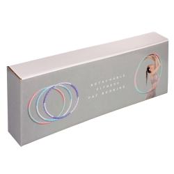 Merco Hula Hoop Foam gymnastická obruč fialová