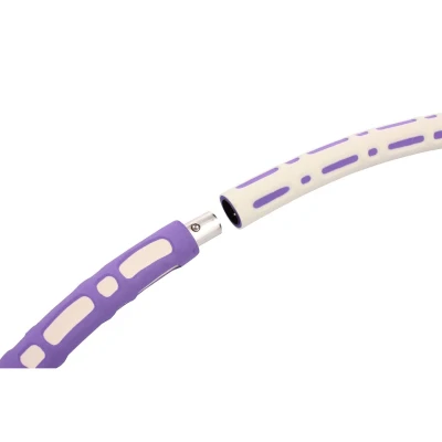 Merco Hula Hoop Foam gymnastická obruč fialová