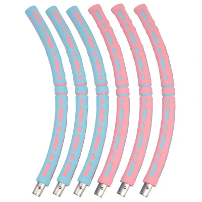 Merco Hula Hoop Foam růžová gymnastická obruč