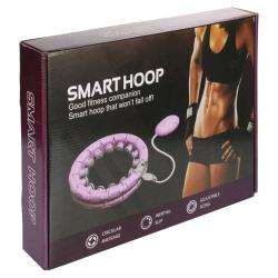 Merco Hula Hoop Massage gymnastická obruč bílá