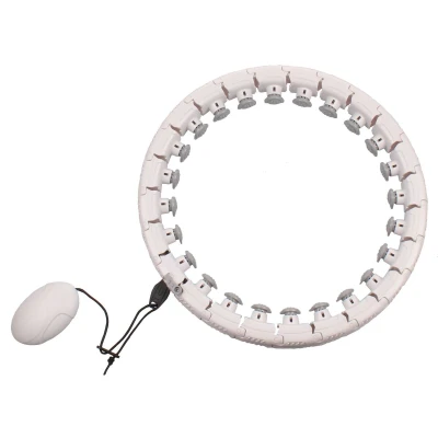 Merco Hula Hoop Massage gymnastická obruč bílá