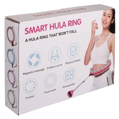 Merco Hula Hoop Smart gymnastická obruč růžová