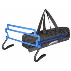 Merco Hurdle Set sada nastaviteľných prekážok modrá