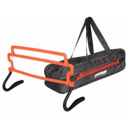 Merco Hurdle Set sada nastaviteľných prekážok oranžová