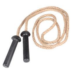 Merco Jute rope jutové švihadlo, plastové ručky Merco Jute rope jutové švihadlo, plastové ručky