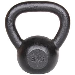 Merco Kettlebell Kov činka černá Merco Kettlebell Kov činka černá