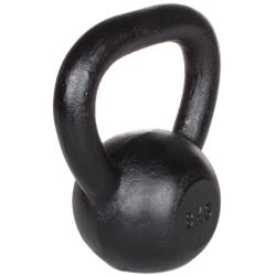 Merco Kettlebell Kov činka čierna IBA 20 kg (VÝPREDAJ)