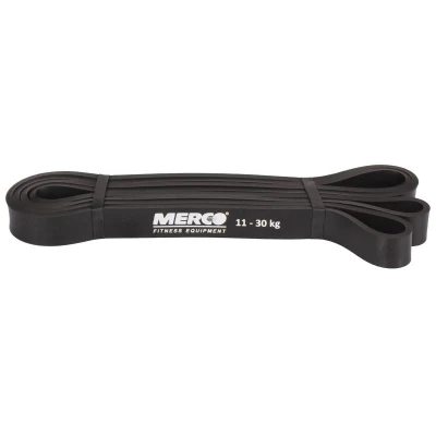 Merco Latex Force Band posilovací guma 21 mm černá Merco Latex Force Band posilovací guma 21 mm černá