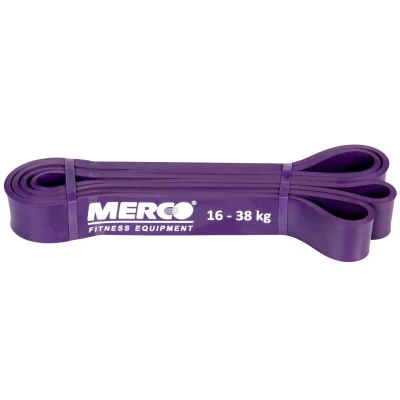 Merco Latex Force Band posilovací guma 32 mm fialová
