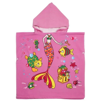 Merco Love Mermaid dětské plážové pončo Merco Love Mermaid dětské plážové pončo