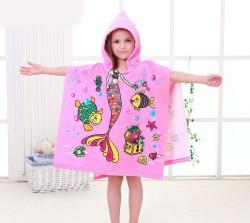 Merco Love Mermaid dětské plážové pončo