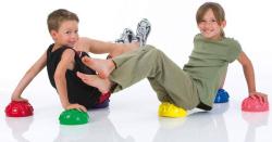 Merco Masážní balanční foot podložka 16cm rehabilitační černá