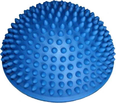 Merco Masážní balanční foot podložka 16cm rehabilitační ježek modrý Merco Masážní balanční foot podložka 16cm rehabilitační ježek modrý