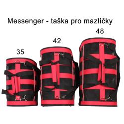 Merco Messenger 35 taška pro mazlíčky červená